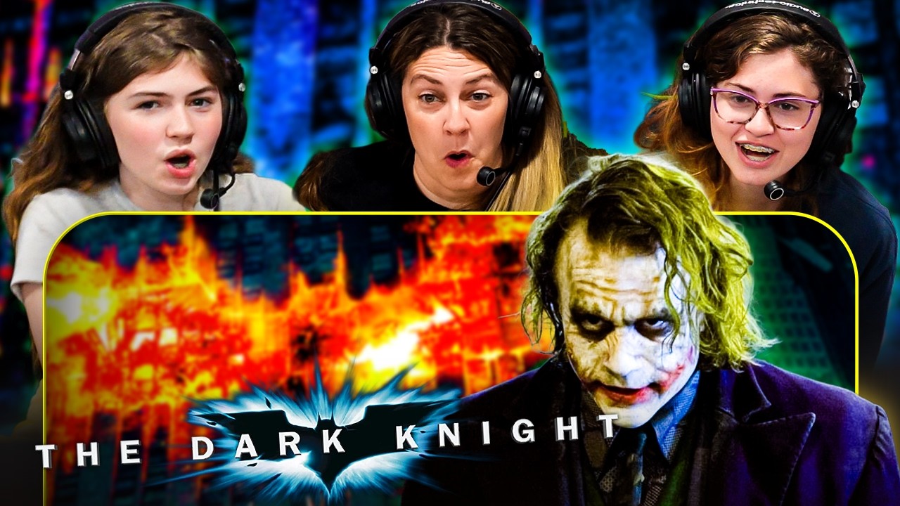 I SHOWED MY DAUGHTERS THE DARK KNIGHT (2008) & THEY AGREE JOKER IS THE BEST VILLAIN!