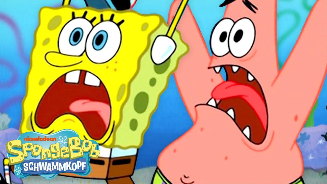 SpongeBob-Charaktere auf der Flucht – 90 Minuten nonstop 😱 | SpongeBob Schwammkopf