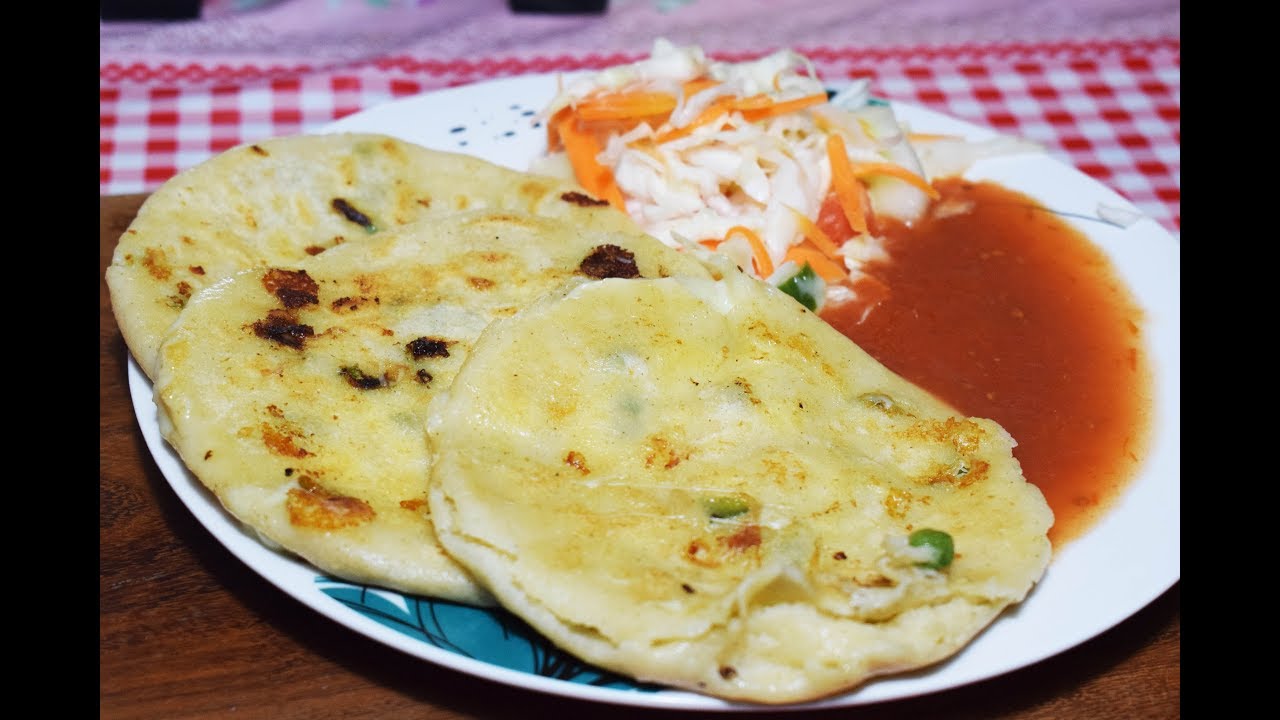 Como hacer Pupusas de Queso  con Jalapeño