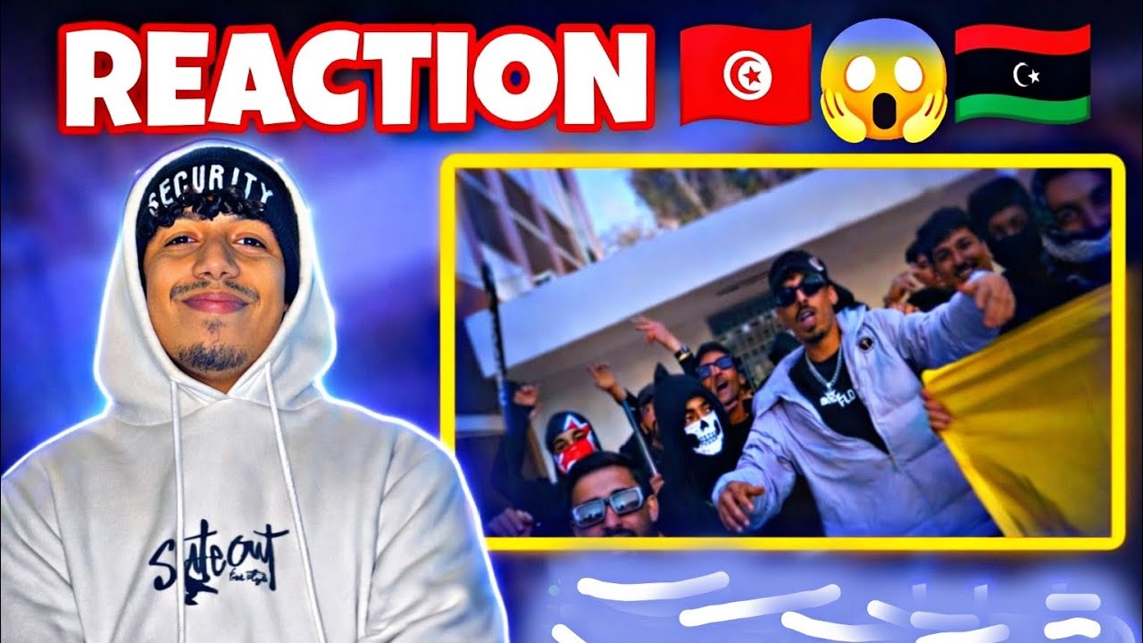 3MORY - ZAN9A | زنقة (OFFICIAL VIDEO CLIP) / REACTION 🇹🇳😱🇱🇾 #rap #3mory #reaction 