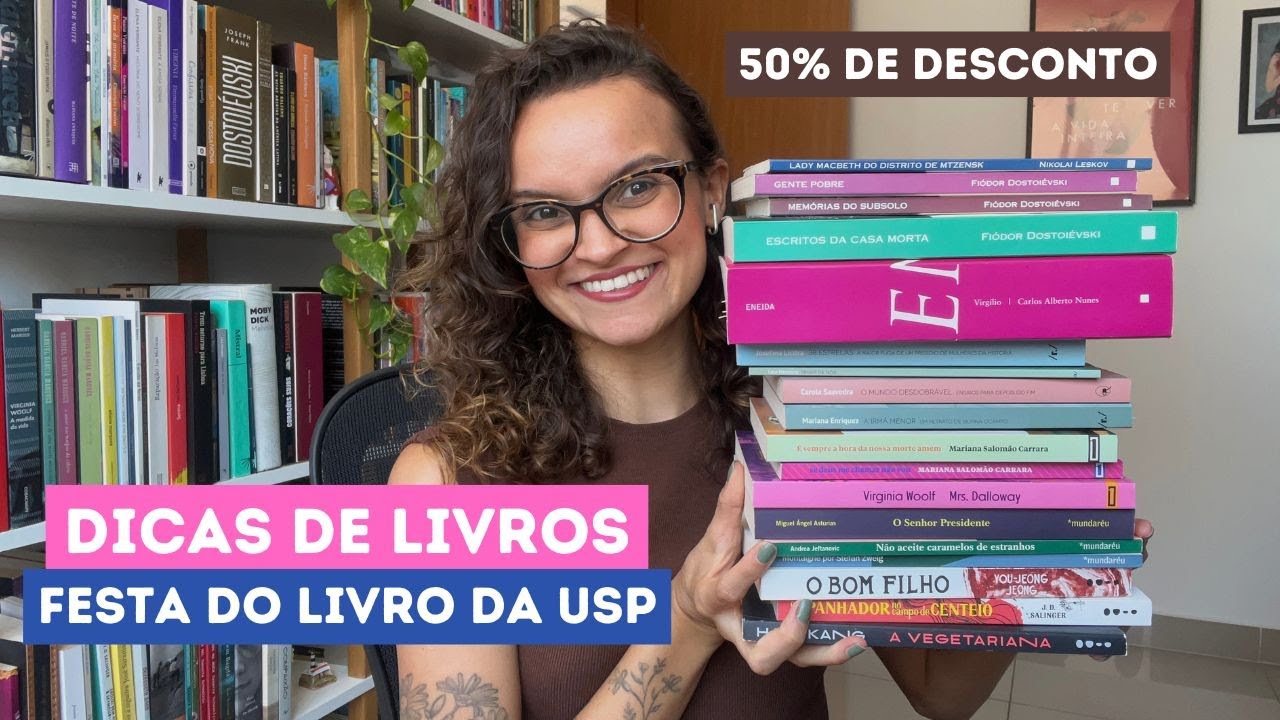 dicas de livros para comprar na festa do livro da USP 💸