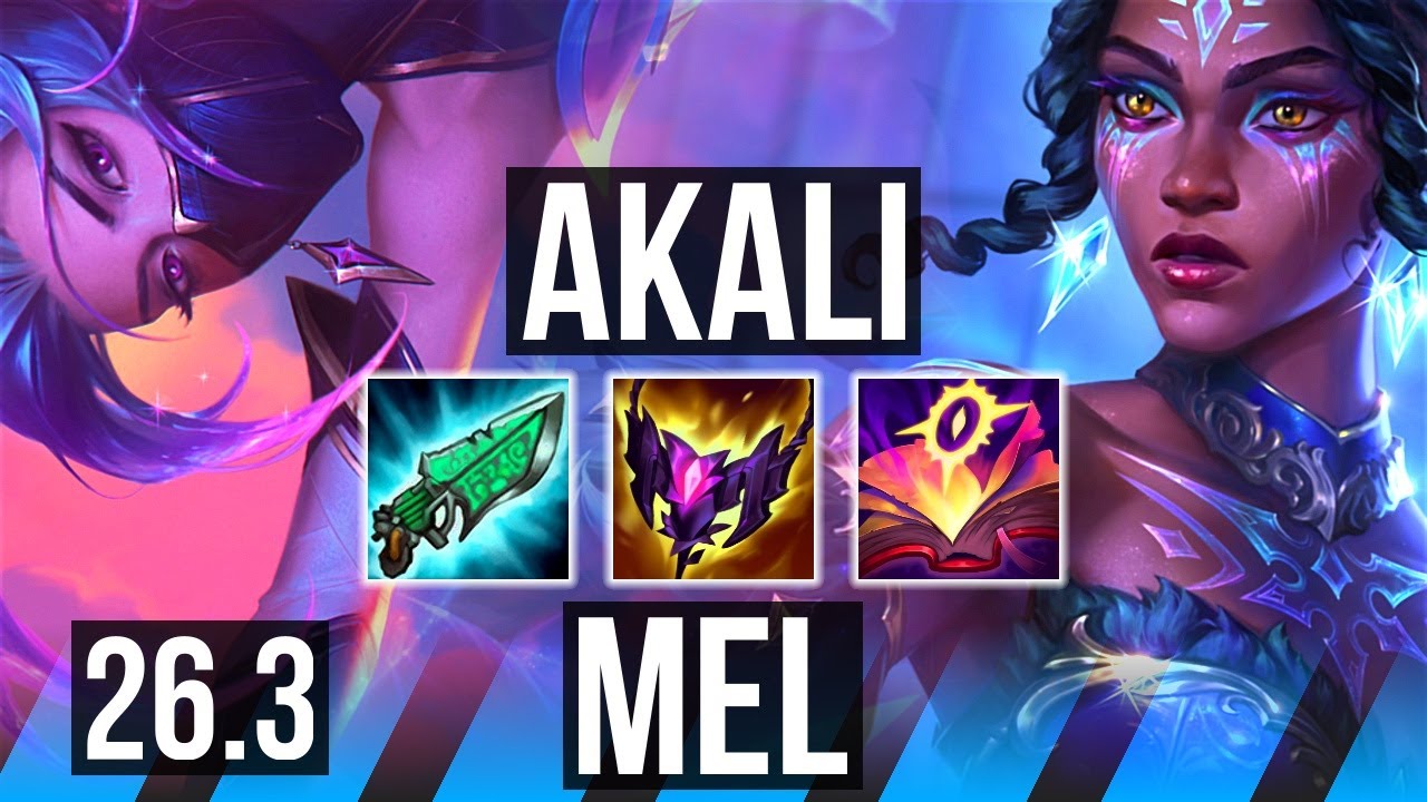 AKALI vs MEL (MID) | 52K damage | EUW Grandmaster | 26.3