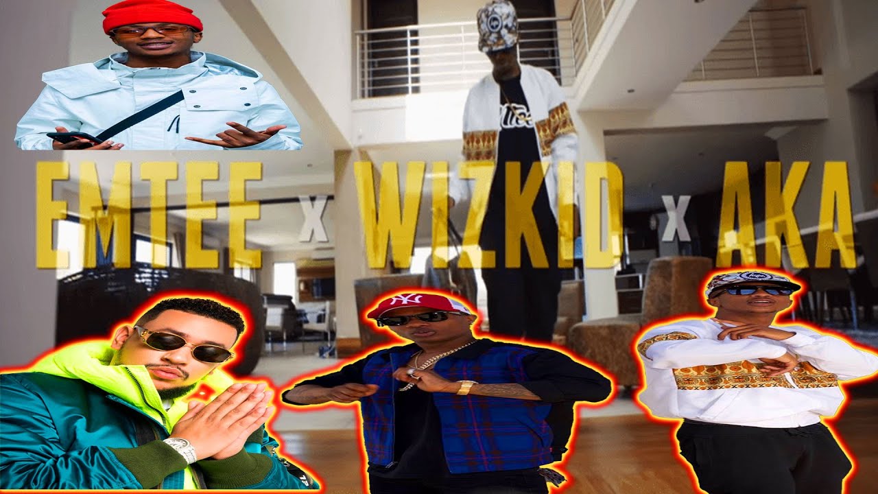 Emtee - Roll Up (ReUp) Ft WIZKID & AKA ( Official Remix) TREZSOOLITREATCS