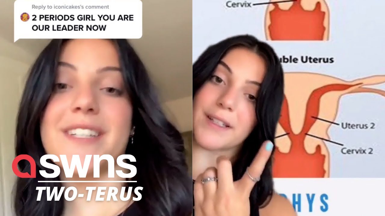 US student born with TWO VAGINAS could get pregnant without any symptoms | SWNS