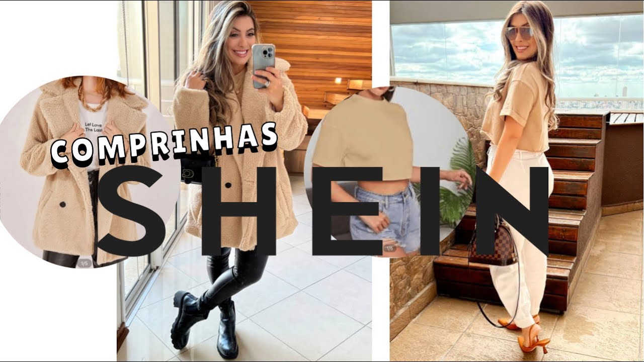 RECEBIDOS SHEIN + FUI TAXADA NA SHEIN e comprinhas SHEIN
