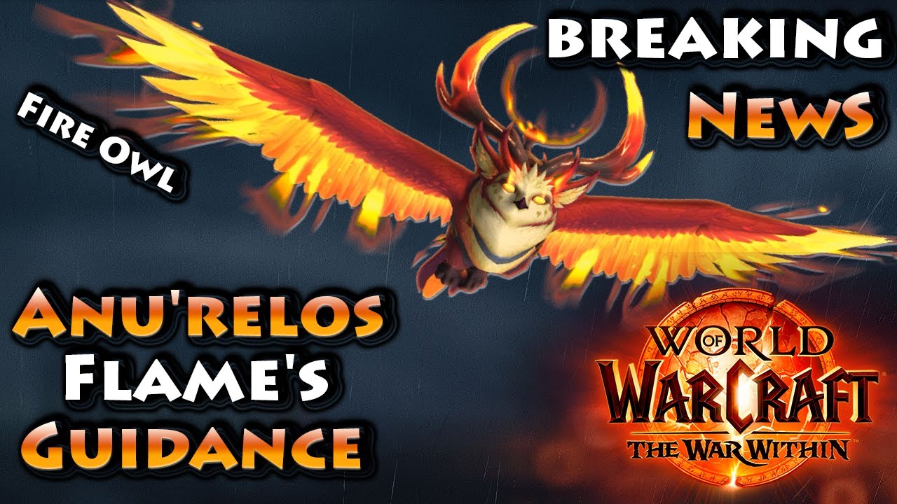 Anu'relos, Flame's Guidance / Fire owl | We have to hurry!