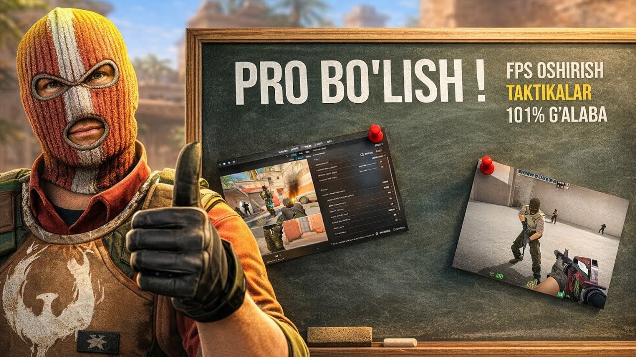 CS2 SOZLAMALARI FPS, GRAFIKA VA AIM MASHQ | BOSHLANG‘ICHLAR GAID