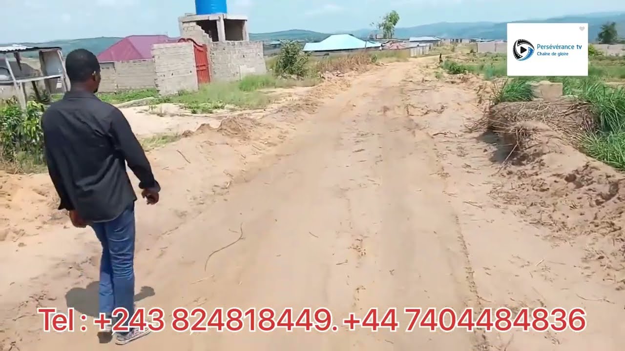Parcelle à vendre à Ngombe comune de Mont ngafula Kinshasa.