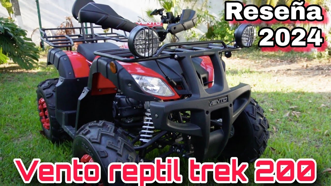 VENTO REPTIL TREK 200cc  REVISIÓN 2024 / cuatrimoto barato.