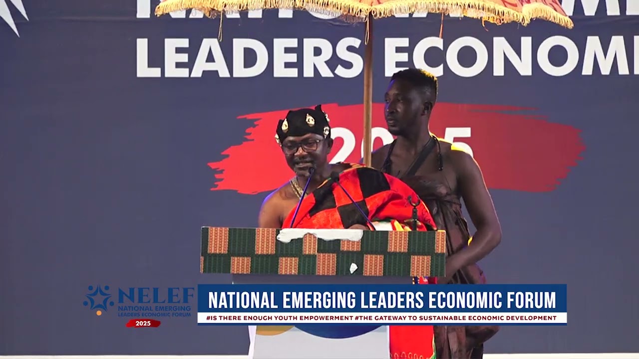 Nana Asamanhene Barima Acheampong Sarpong II Inspires Emerging Leaders at NELEF 25