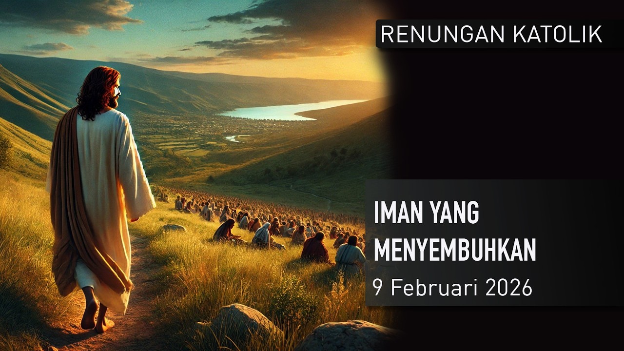 Renungan Katolik 9 Februari 2026 Iman Yang Menyembuhkan