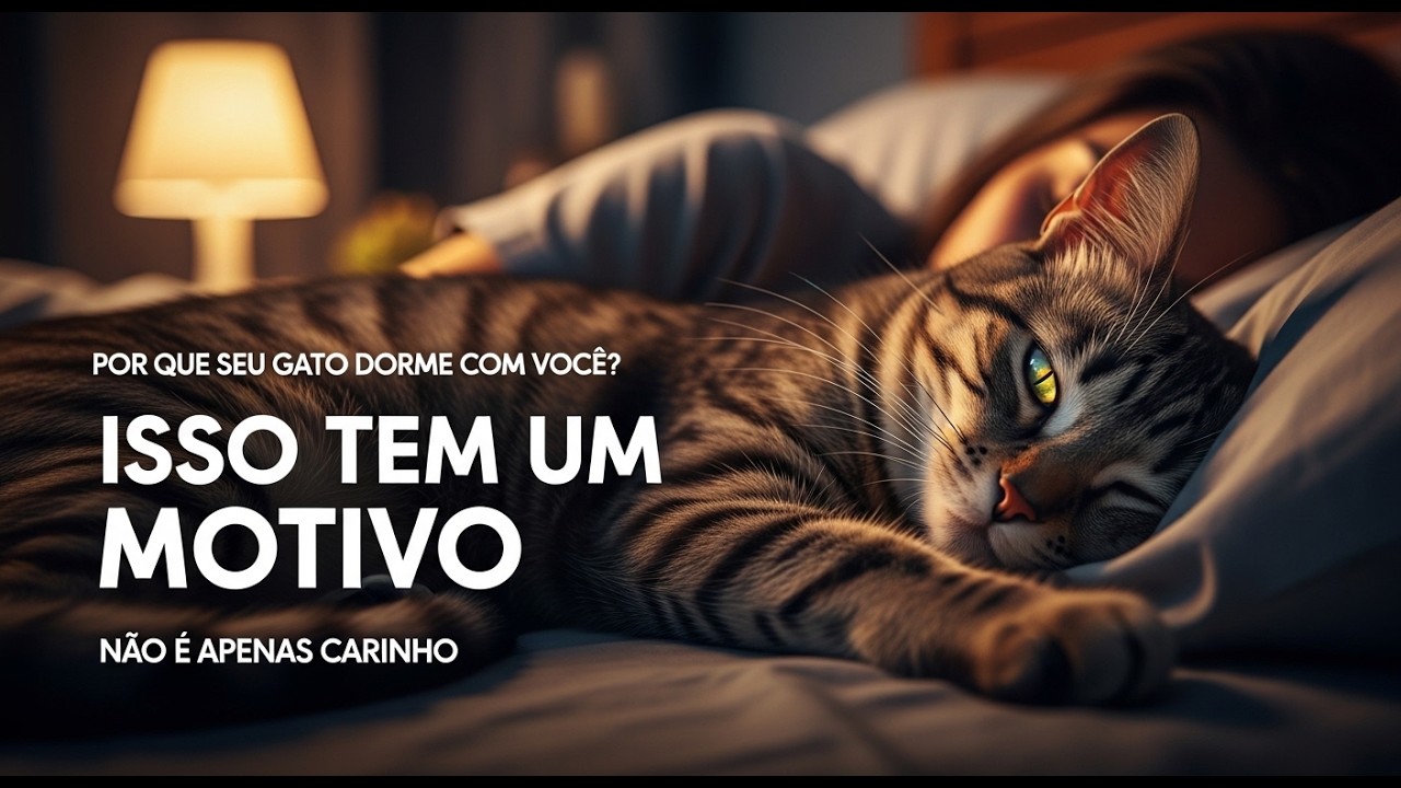 O Verdadeiro Motivo do Seu Gato Dormir Com Você