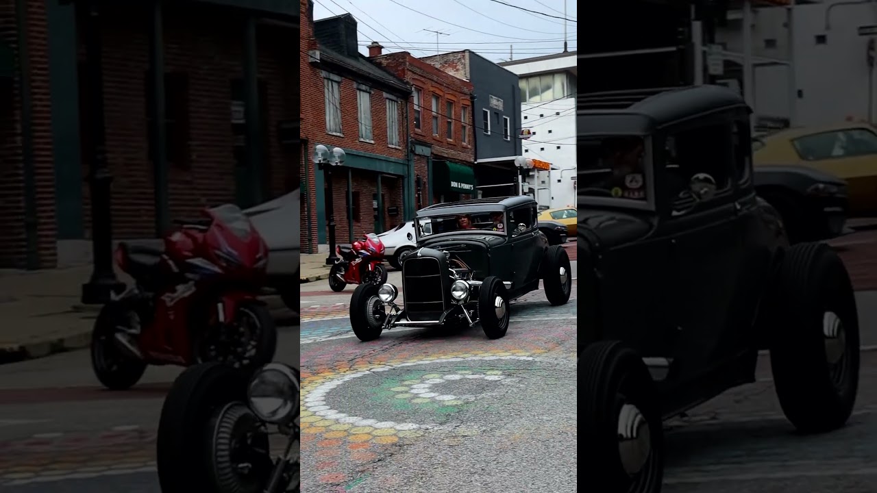 Hot Rod 1932 Ford Five-window Coupe  #hotrod #Fordcoupe #1932Ford #Allwheelsdriveincarshow