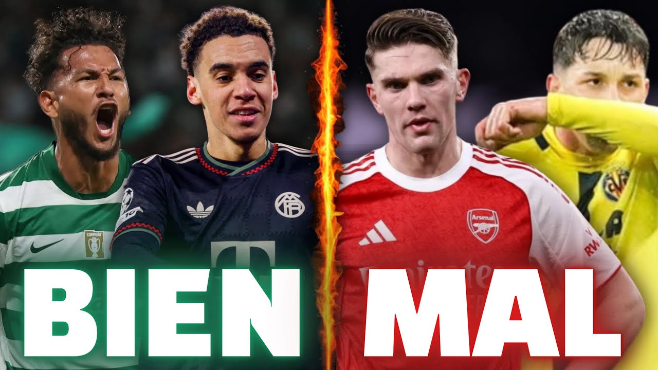 LO MEJOR Y LO PEOR DE LA FASE DE LIGA DE LA CHAMPIONS LEAGUE 25/26