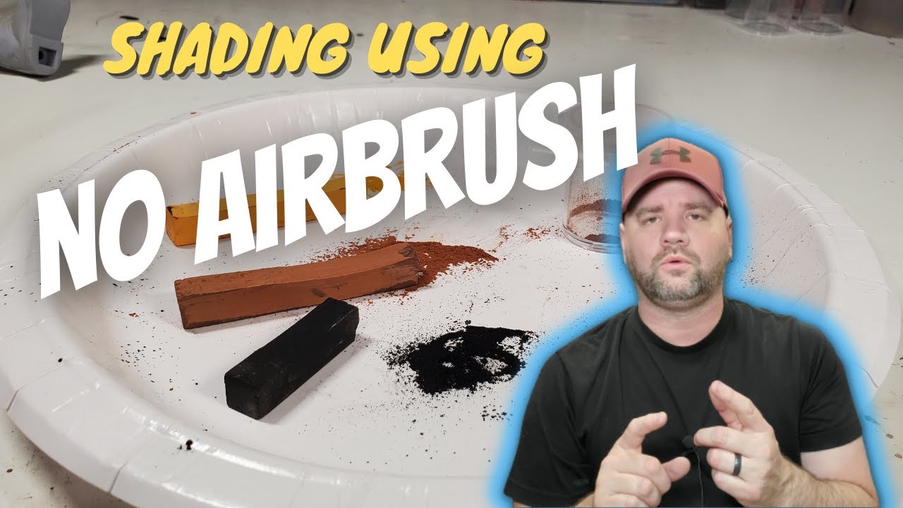You don't need an AIRBRUSH to do Shading- Pastels