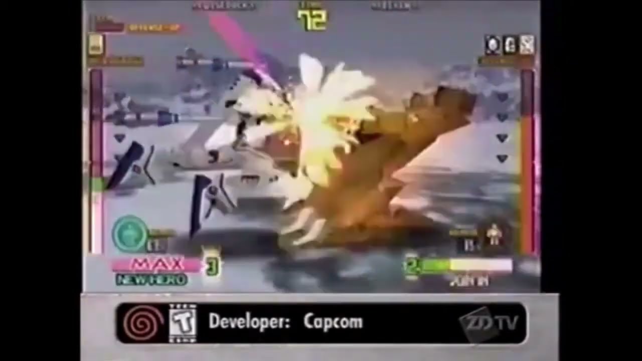 Tech Romancer (test Dreamcast) - Gamespot TV - 2000 (ZDTV)