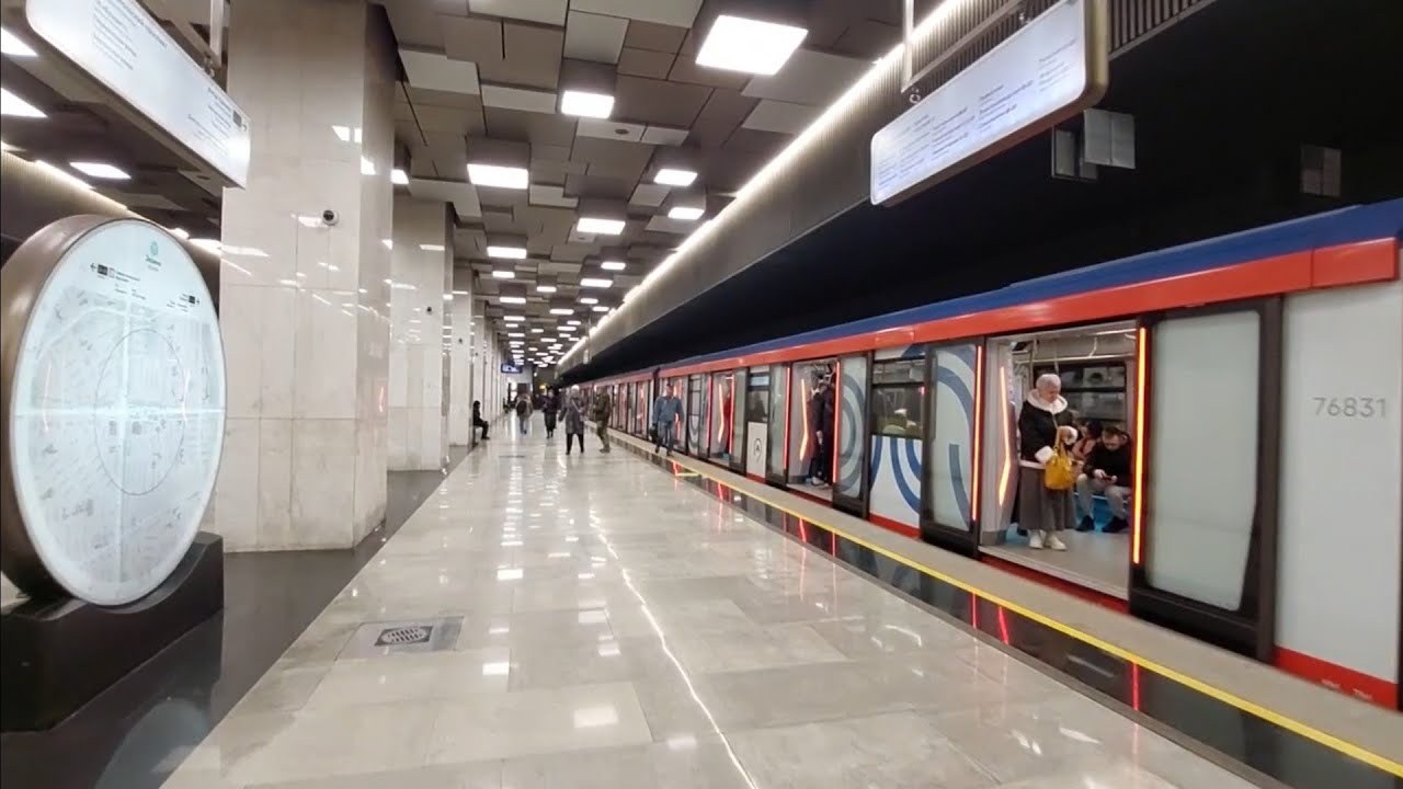 Небольшая поездка на Москве-2024 по БКЛ от Новаторской до Зюзино // 5 марта 2026 года