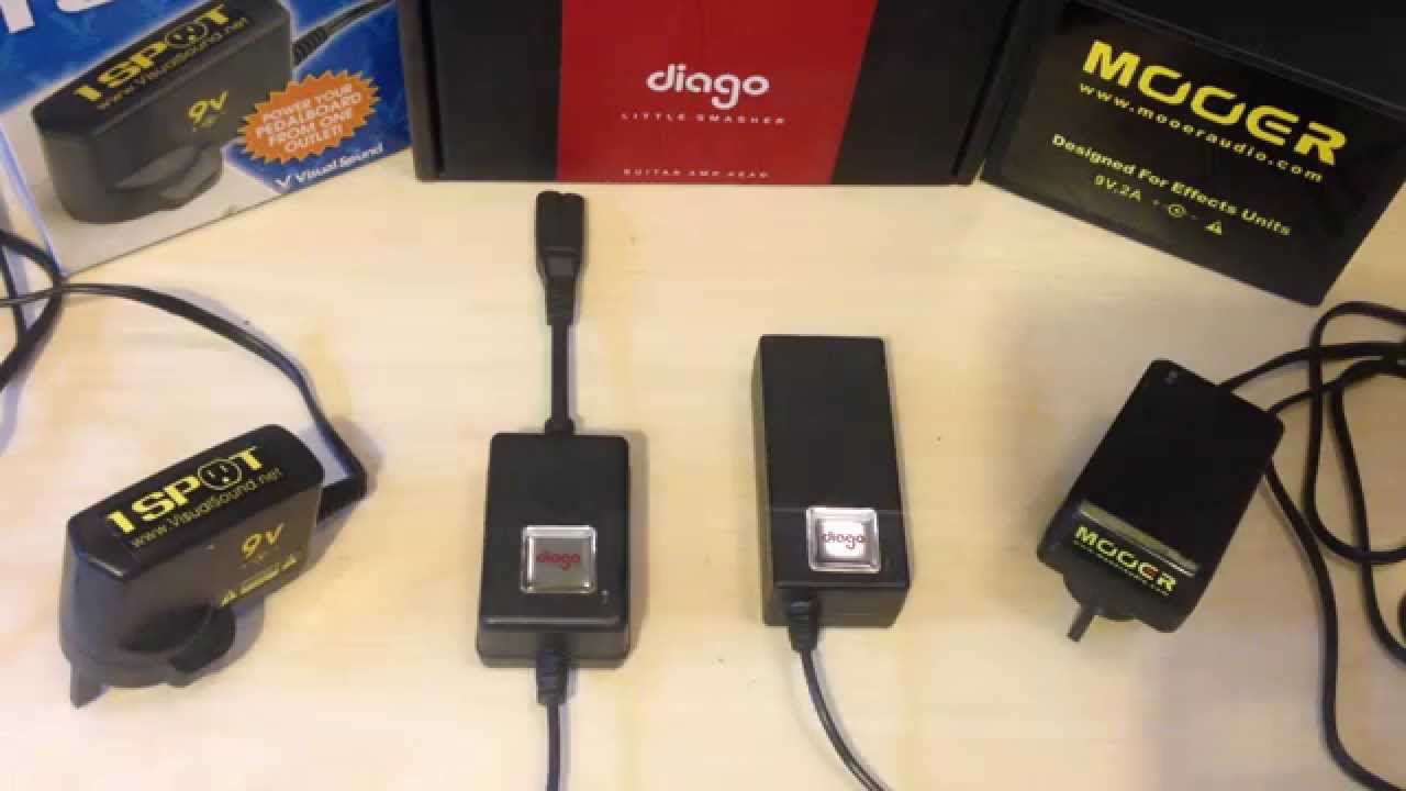 Diago vs 1 Spot vs Mooer - Daisy Chain Power Supplies Comparison