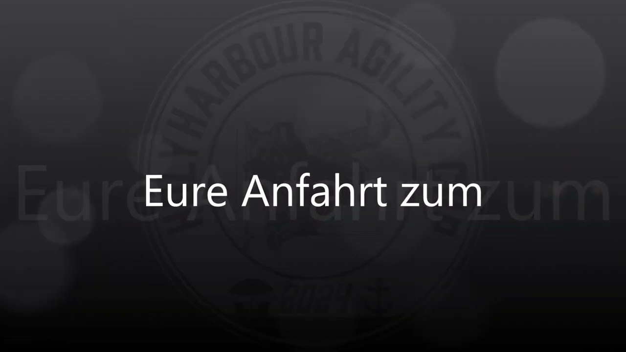 Anfahrt HAC 2024 Holyharbour Agility Cup