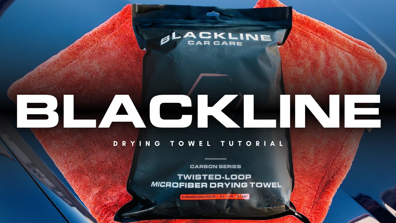 HOW TO USE THE BLACKLINE DRYING TOWEL IN 60 SECONDS