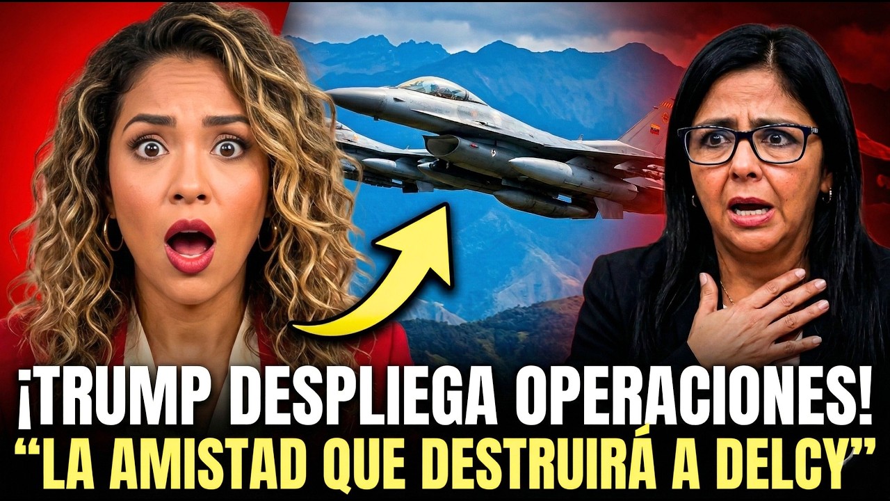 💥¡ÚLTIMA HORA!💥 OPERACIONES MILITARES EN VENEZUELA: DELCY TIEMBLA MIENTRAS TRUMP MUEVE SUS FICHAS
