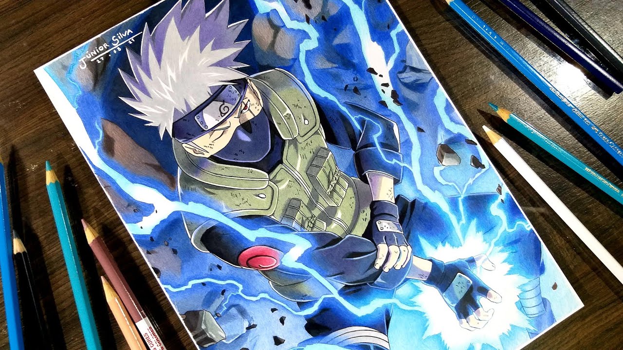 Speed drawing - Kakashi Hatake
