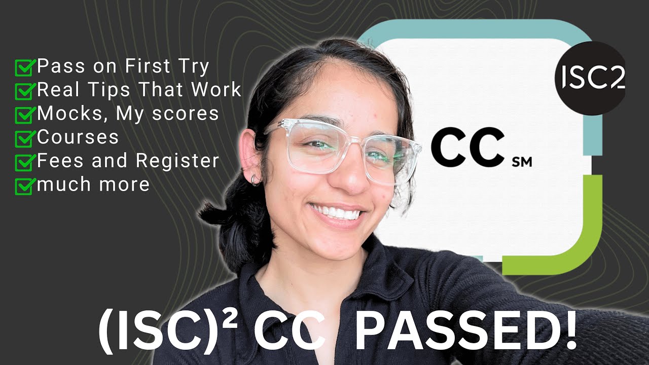 How I Passed the (ISC)² Certified in Cybersecurity (CC) Exam on My First Try |How to Pass Fast Guide