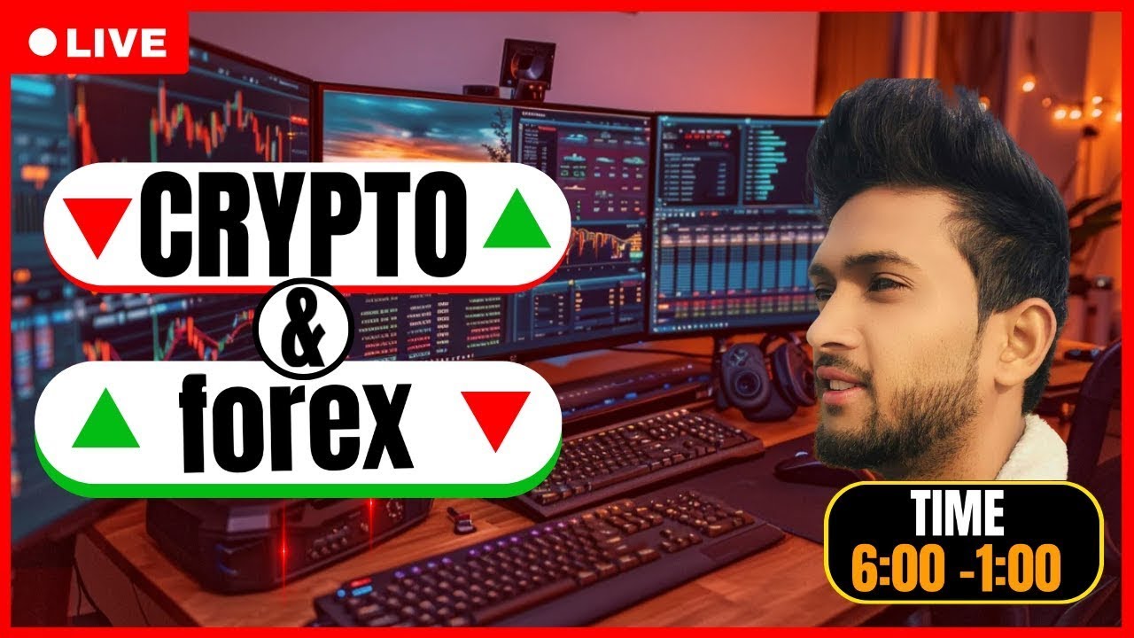 BTC , GOLD & FOREX LIVE TRADING || #XAUUSD #BTC #LIVE #CRYPTO