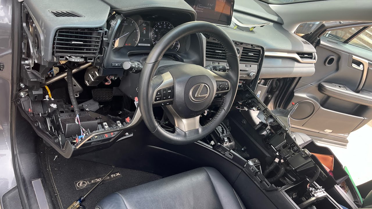 2018 Lexus RX350 A/C not working on drivers side always blows hot air blend door servo actuator