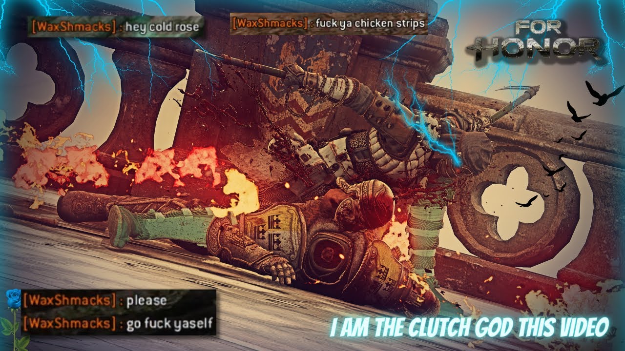 [ For Honor ] Clutching Hard With GOD TIER DEFLECTS Always Makes Players Salty!!