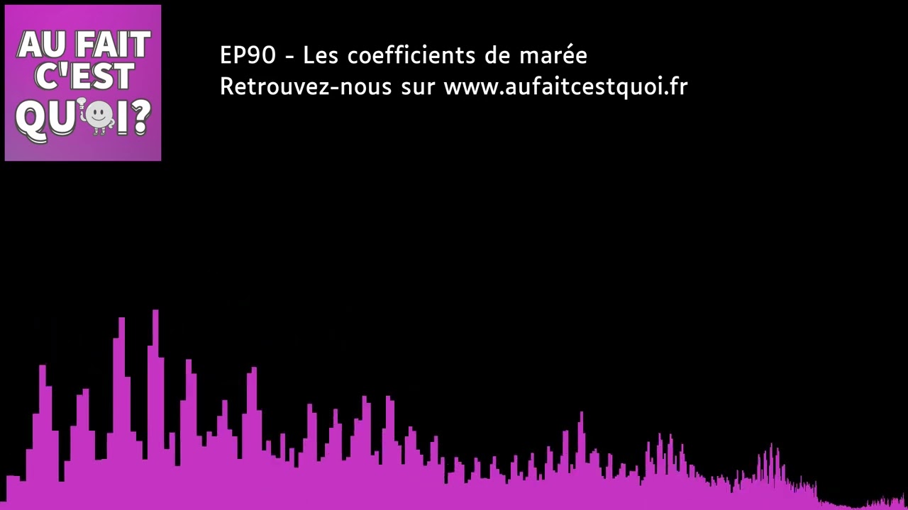 Les coefficients de marée
