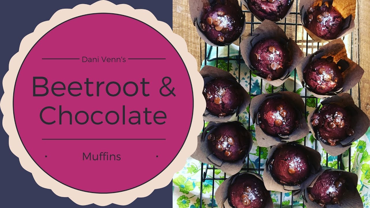 Beetroot and Chocolate Muffins