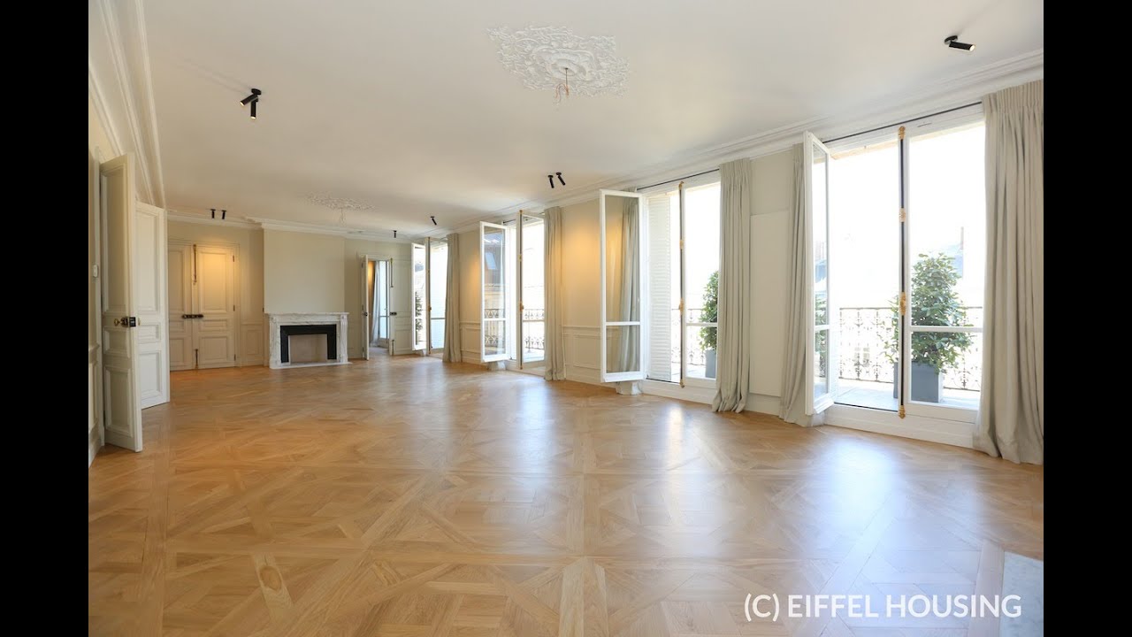 Avenue Marceau - Paris 8 - 232 sqm - 4BR - unfurnished (with fully fitted kitchen)