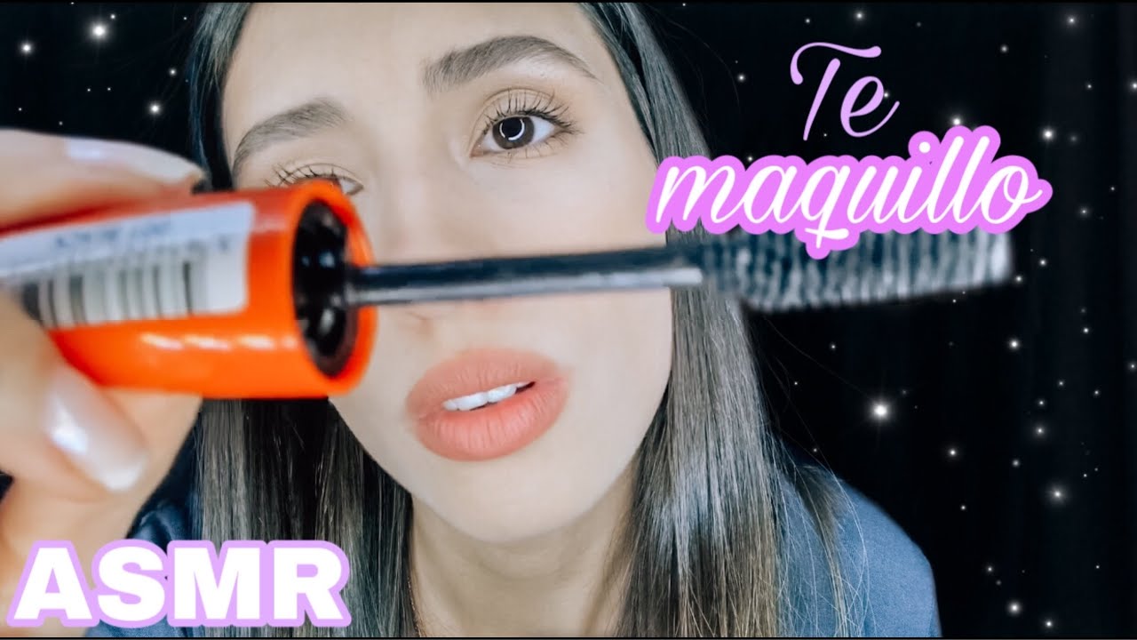 ASMR español - Te maquillo para tu cita ROLEPLAY | Sonidos de lluvia😴
