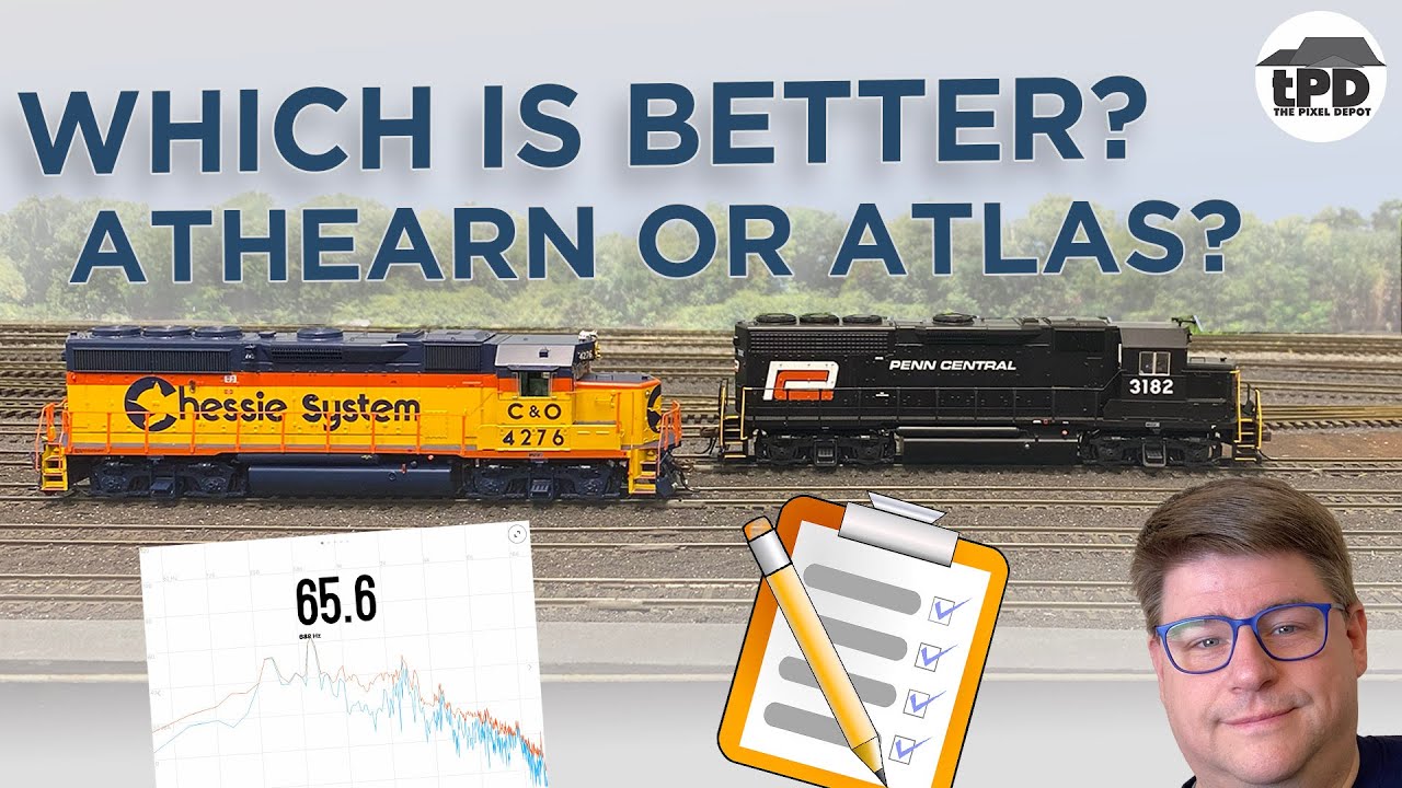 Выявление победителя: Athearn или Atlas — Locomotive Showdown