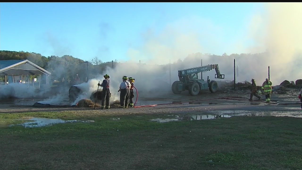 Rogers Flea Market pavilion consumed by fire