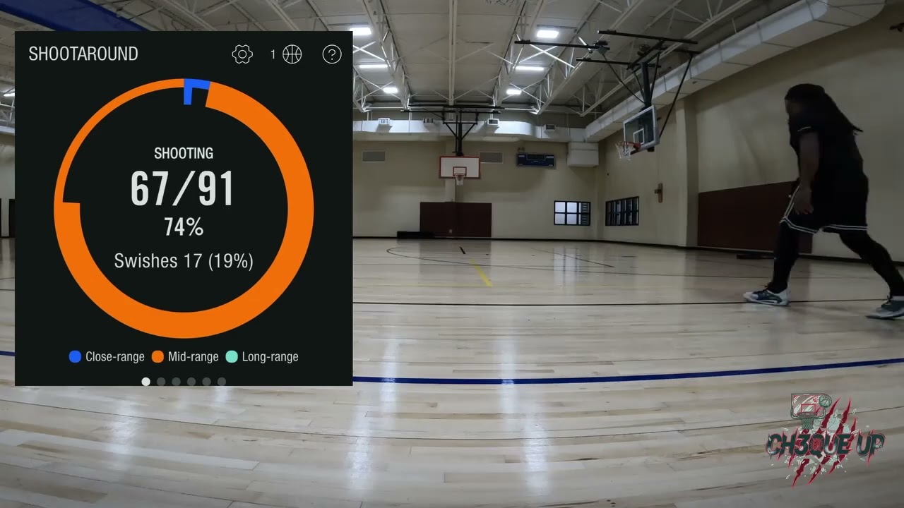 200 Shots with the Spalding TF DNA Smart Basketball