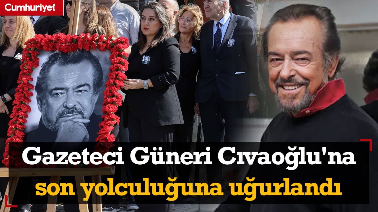Gazeteci Güneri Cıvaoğlu'na Demirören Medya Center'da veda...