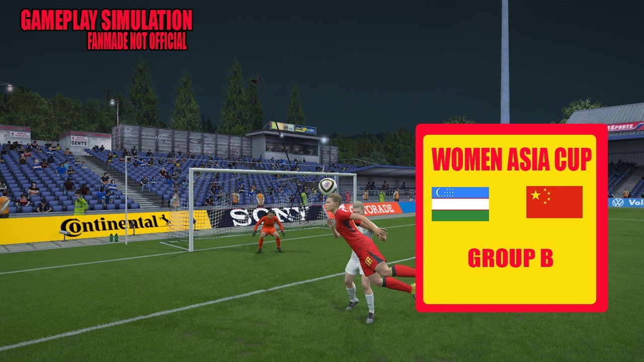 [Women AsiaCup 26] | China vs Uzbekistan | [6 march 2026] | Gameplay Simulation