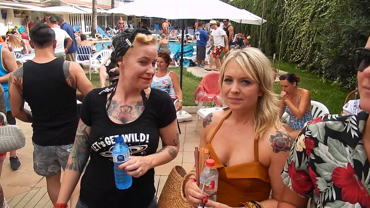 Highrockabilly 2014 rock on Solimar terrace