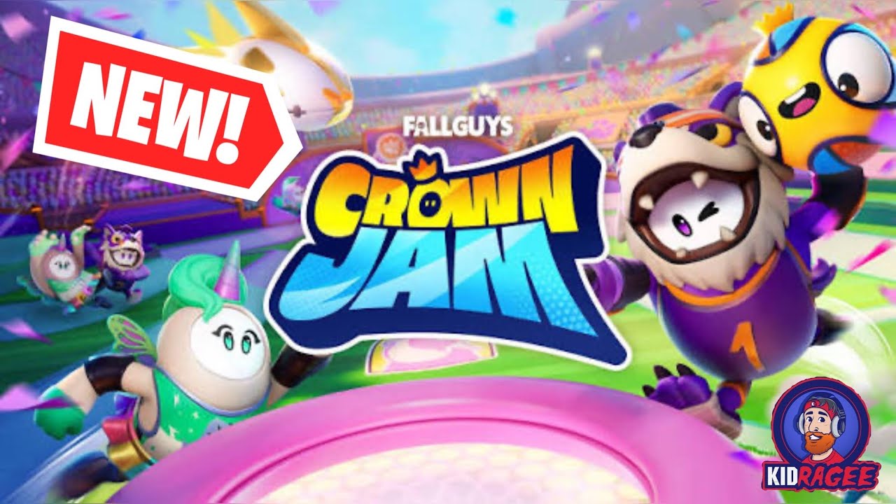 Fall Guys - Crown Jam! New Basketball Mode for FORTNITE!!