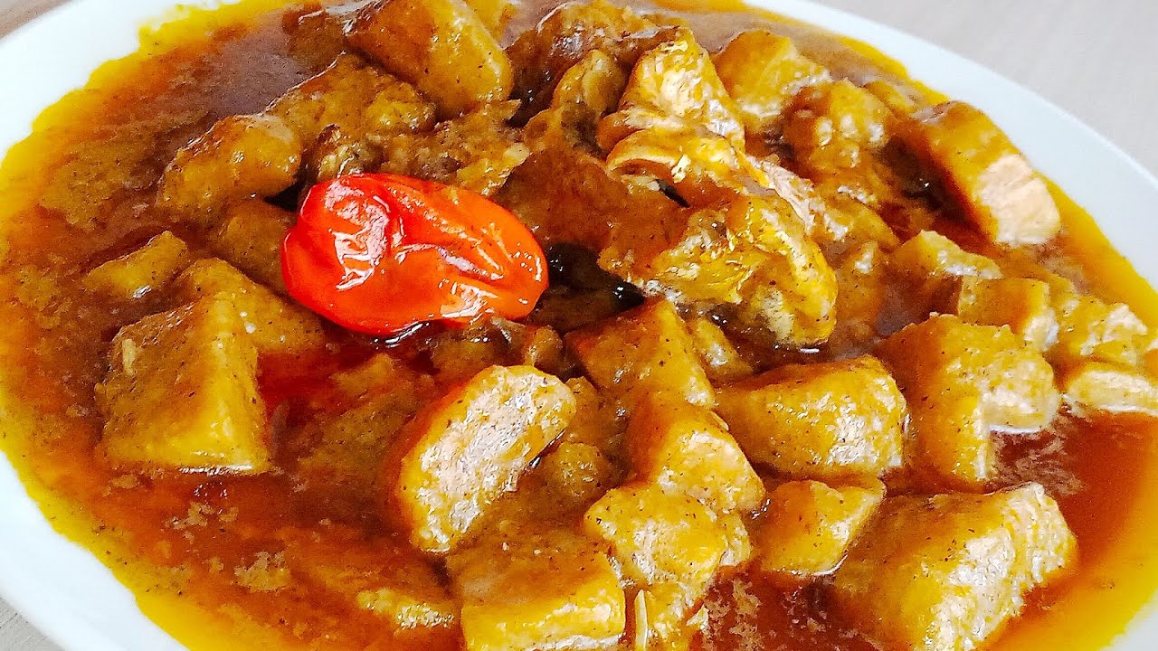 Ragoût de dés de plantains - irrésistible