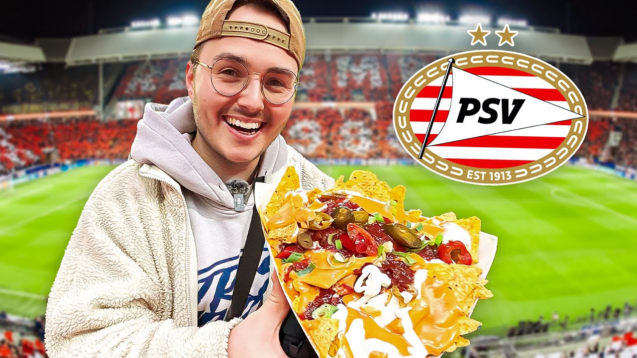 RICHTIG GEIL!! Stadionessen in Eindhoven testen 🍔