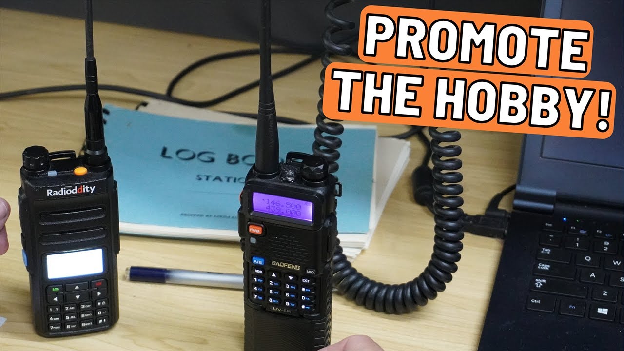 This is how we Promote Ham Radio! Open Day 2022 at our Radio Club