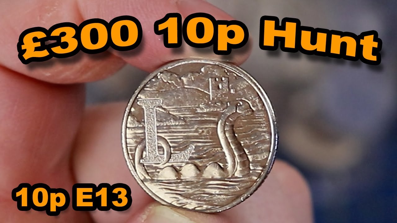 &pound;300 10p hunt E13