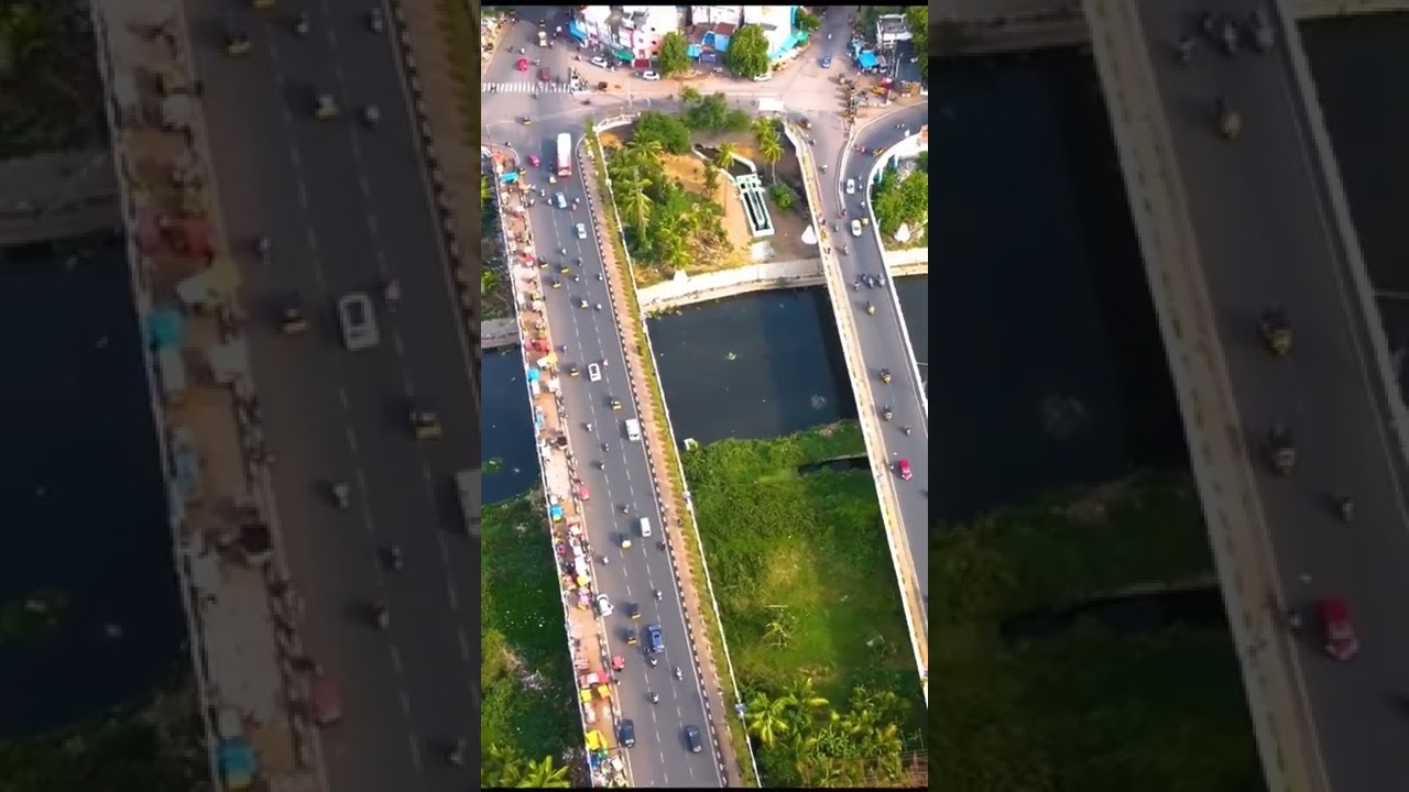 musi river drone video amazing 😍