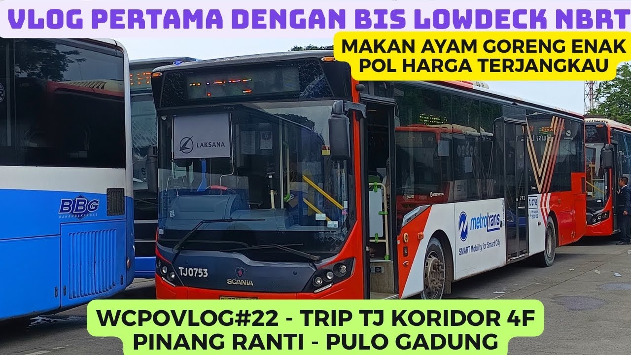 WCPOVlog#22 | FULL TRIP TRANSJAKARTA KORIDOR 4F PINANG RANTI - PULO GADUNG | KETEMU BERBAGAI POOL TJ