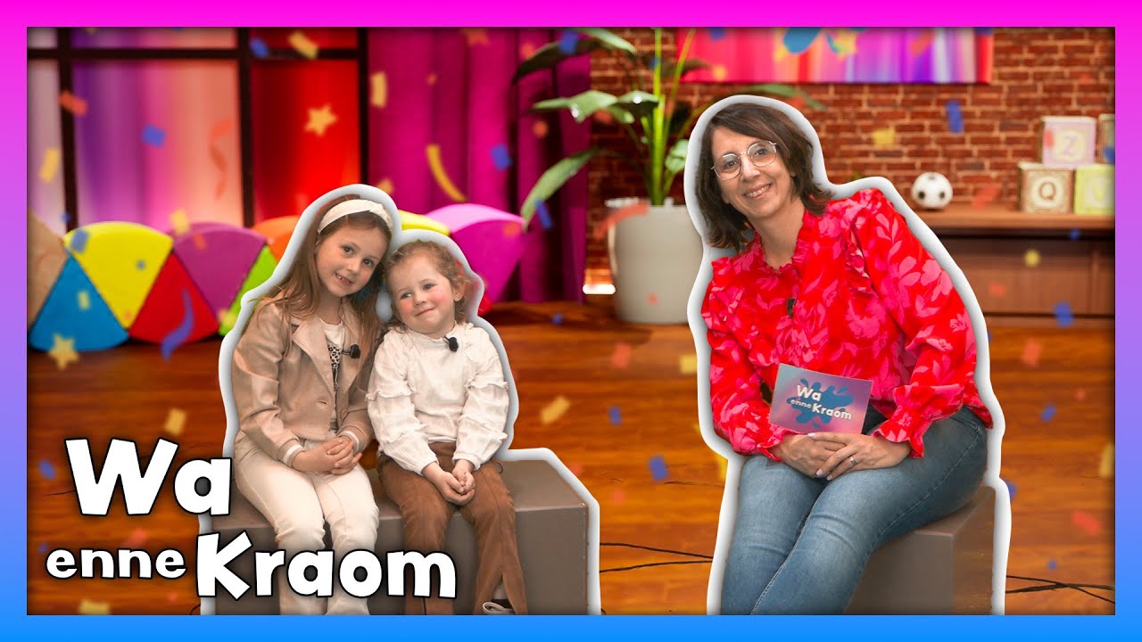 Lynn (6) en Julie (4) over ponyrijden, plat praten en tellen in het Engels! | Wa Enne Kraom #7