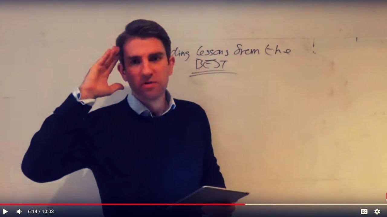 Trading Lessons from the Best 👊