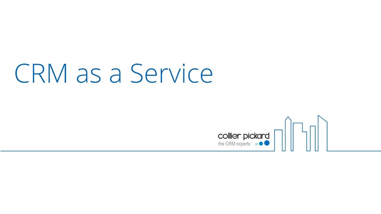 CRM as a Service explained
